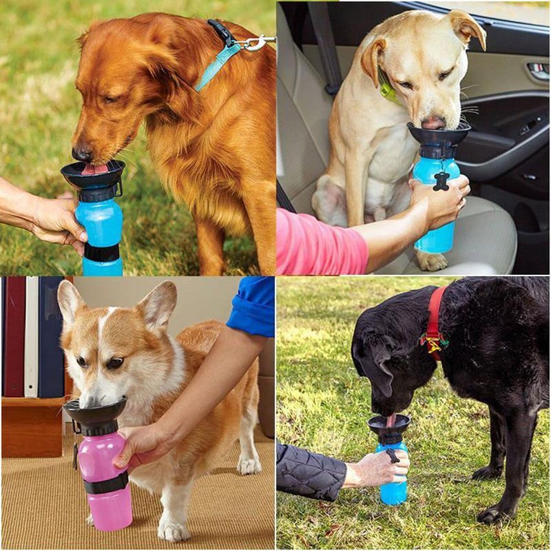 Bebedero Portatil De Agua Para Perros - 500 ml