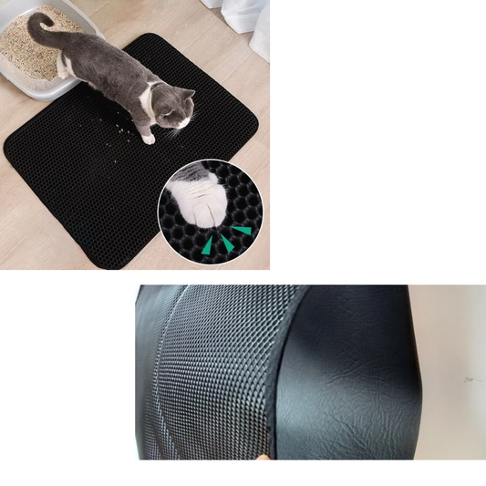 Tapete Arenero Recolector de Arena para Gatos (40 x 50 cm)