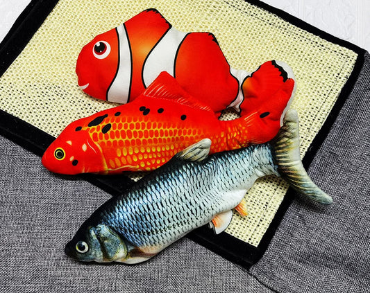 🐟 Pez Saltarín Interactivo para Gatos Recargable USB
