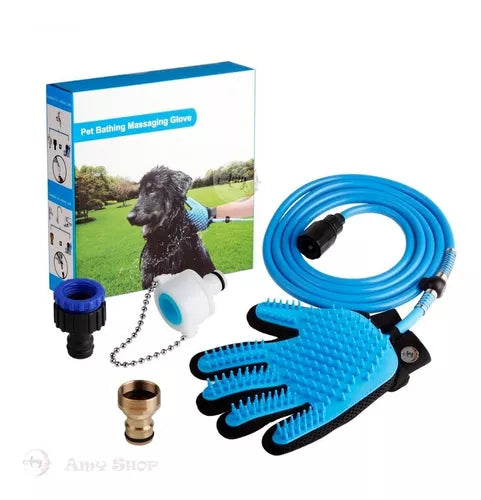 Guante Con Manguera Para Perros