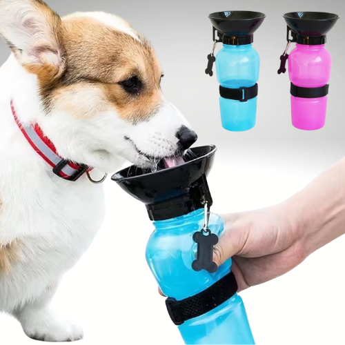 Bebedero Portatil De Agua Para Perros - 500 ml
