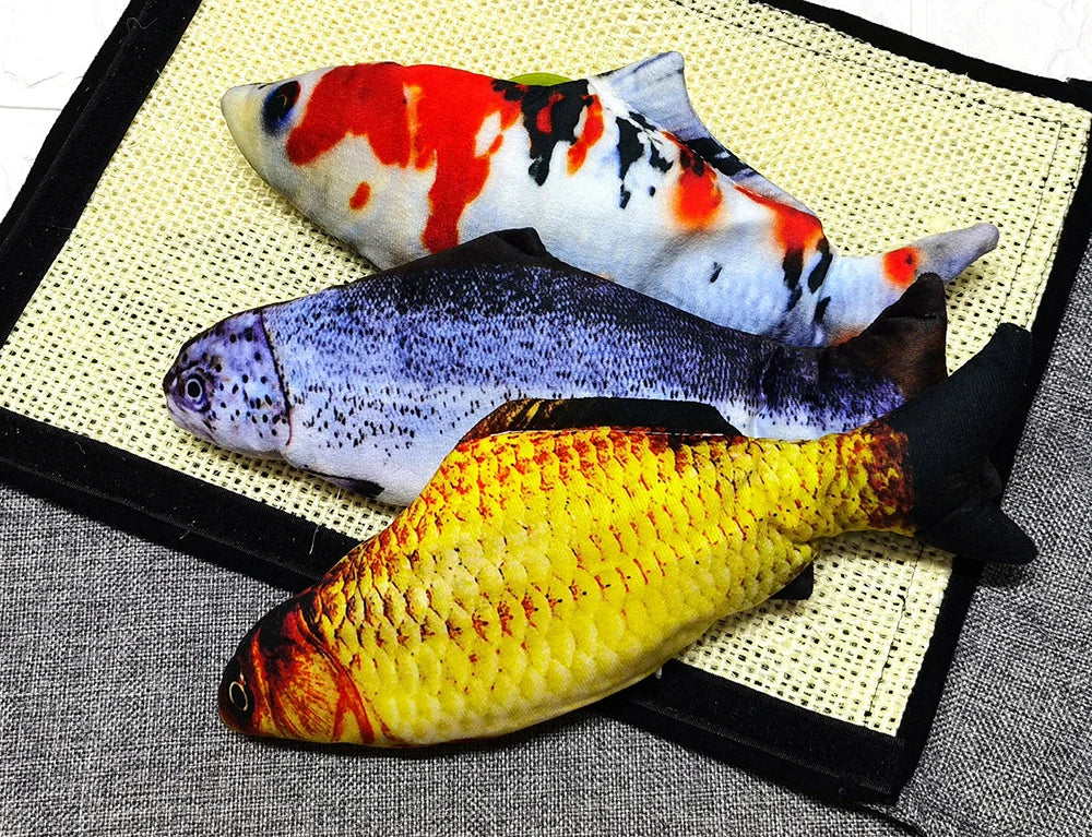 🐟 Pez Saltarín Interactivo para Gatos Recargable USB