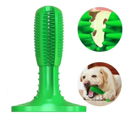 Juguete Cepillo Dientes Autolimpieza Para Mascotas