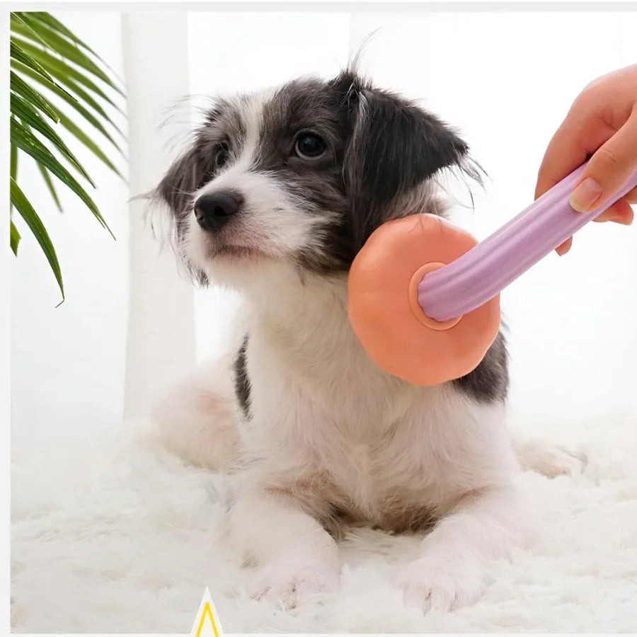 🐾 Cepillo Removedor de Pelo para Perros y Gatos con Autolimpieza